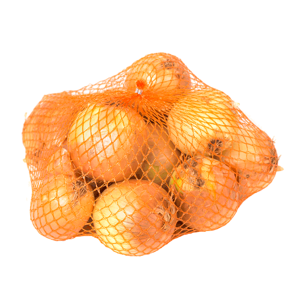 Cebolla Blanca Bolsa de malla (1kg)